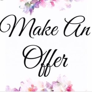 Make an offer on anything listed😊